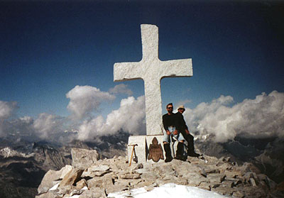 Na vrchole Cresta della Croce (Mari�n a Ivan).