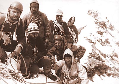 �lenovia oddielu na Matterhorne.