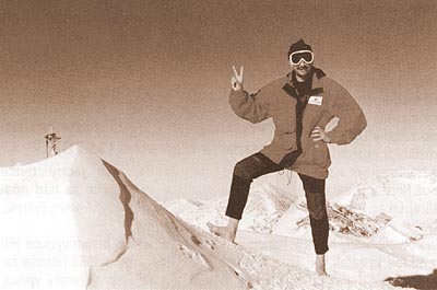 Leszek Cichy na sn�mke z Tatier.