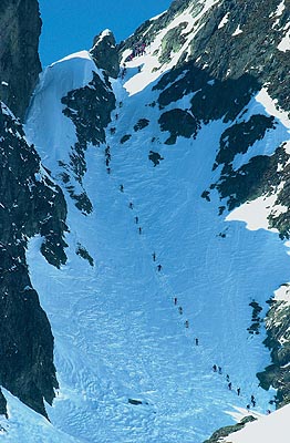 Re�az pretek�rov po�as v�stupu.