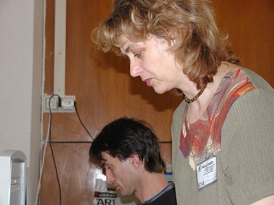 Tamara Greks�kov� a Alan Form�nek. 