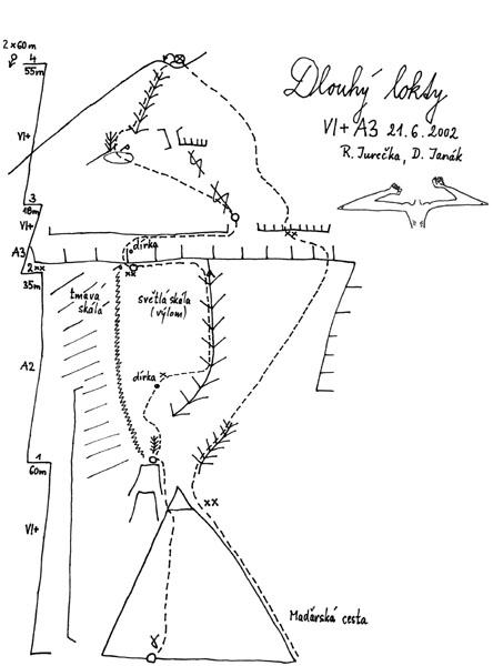 Dlouh� lokty, Jastrabia ve�a