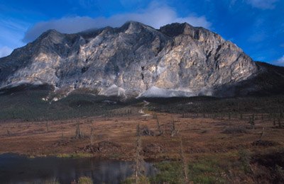 Vrch Sukakpak v pohor� Brooks Range.