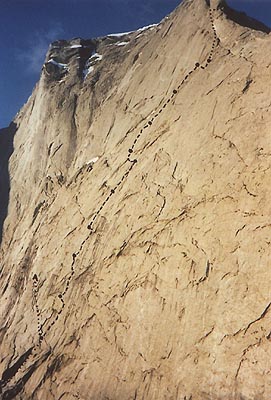 Piz Badile, La storia Lunga.