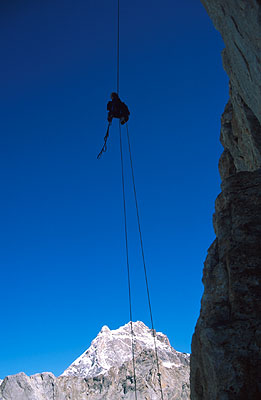 Zostup z plutvy, len ten vrchol n�m ch�bal.