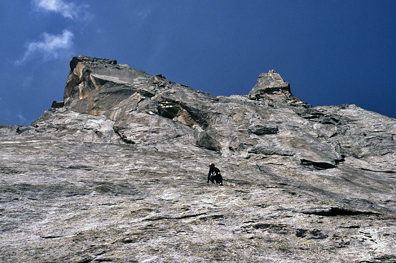 Je t´ai conquis je t´adore, 8-, Pointe Lepiney, Chamonixské ihly, Mont Blanc. Foto: Ivan Žila