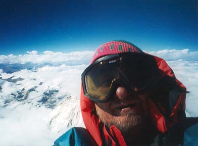 Autoportr�t z vrcholu Makalu.