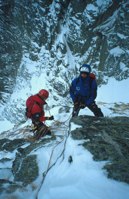 Daniel Bartsch a Henning Meisner v P�len��kovej ceste na u�at� ve�u.