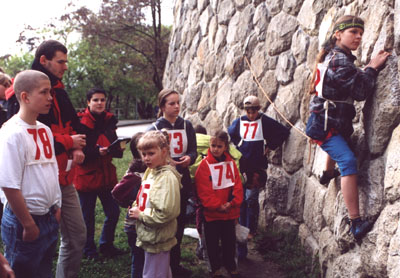 Z pretekov na bratislavskom m�re.