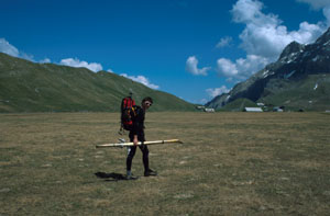 Pastviny na Engstligenalp