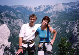 Gabo �m�rik a Marka na vrchole Ani�a kuk.