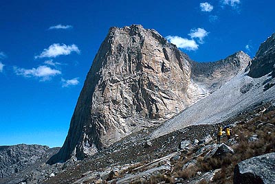 Sfinga, V stena, cie� na�ej exped�cie.